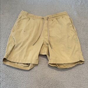 Lululemon Men's Tan Casual Shorts size XL
